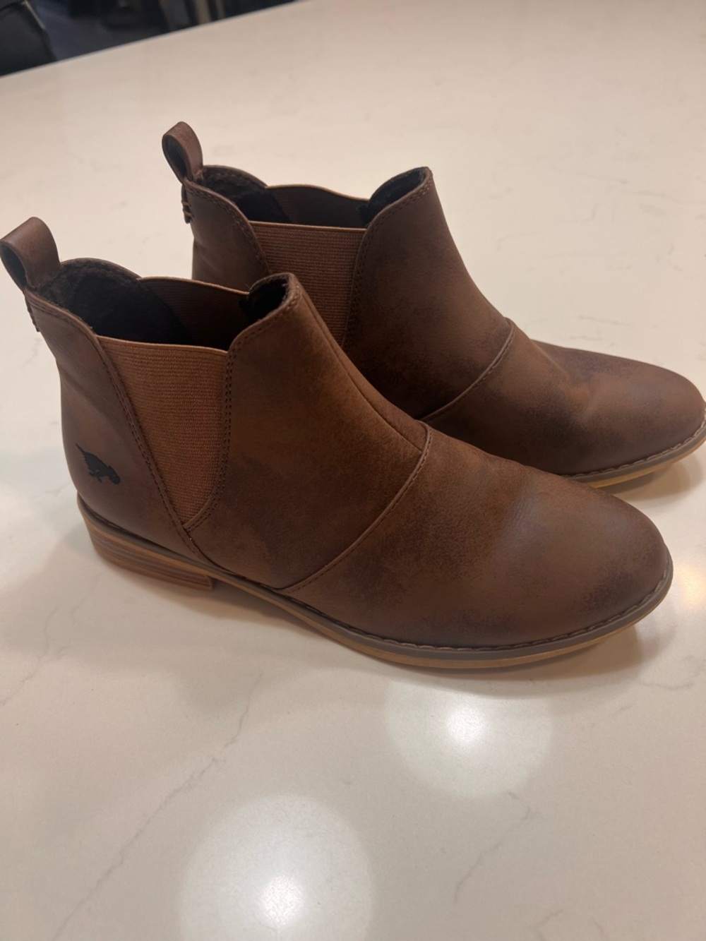 Rocket Dog Brown Chelsea Ankle Boots | Women’s Size 7